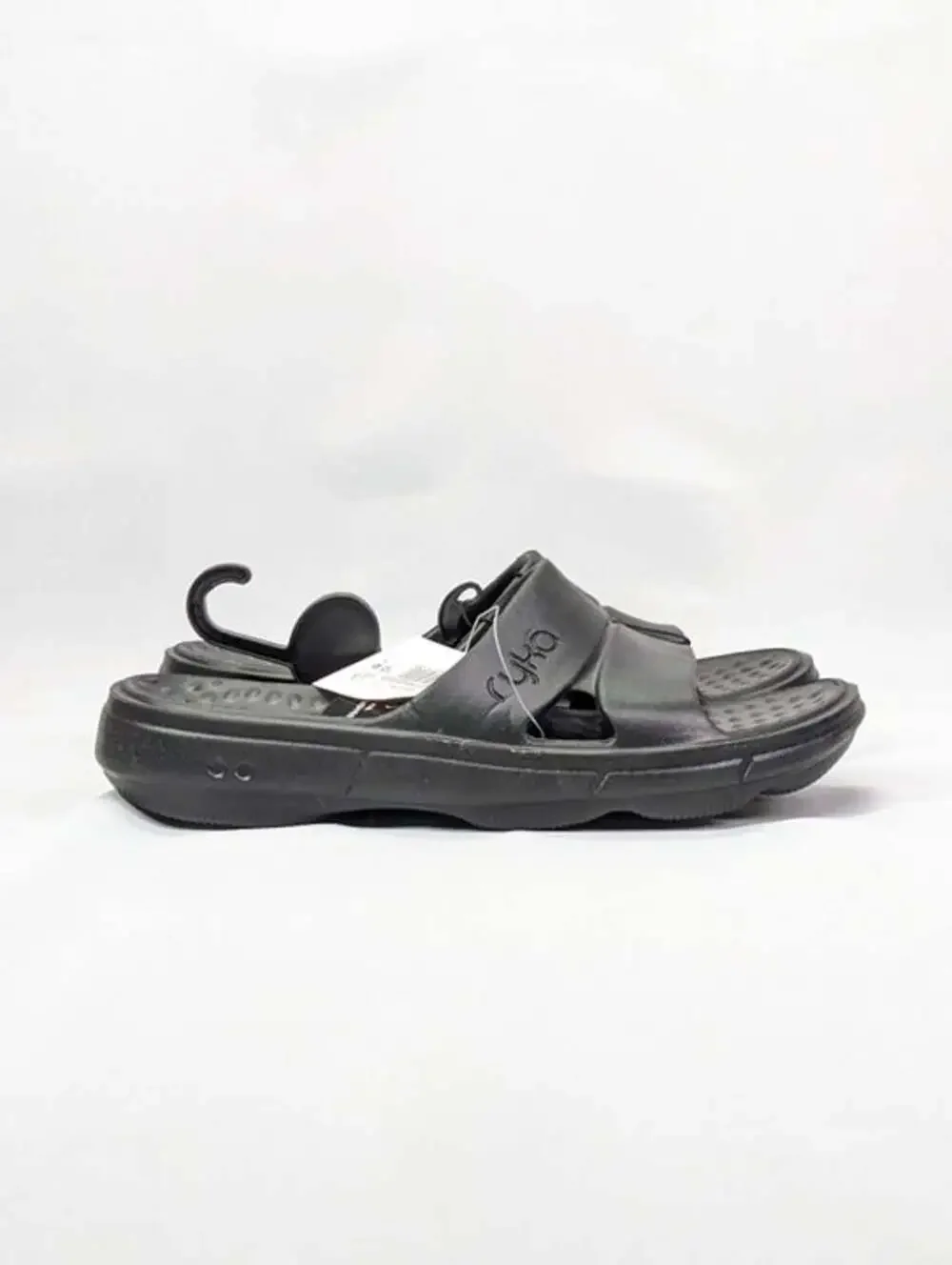 Ryka Women's Restoreslide Recovery Slide in Black Size 10 M (MSRP $50)
